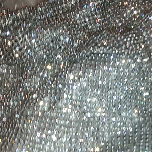 Sparkling Diamonds & Metal Chainlink 2 Piece Set - Picture 6 of 9